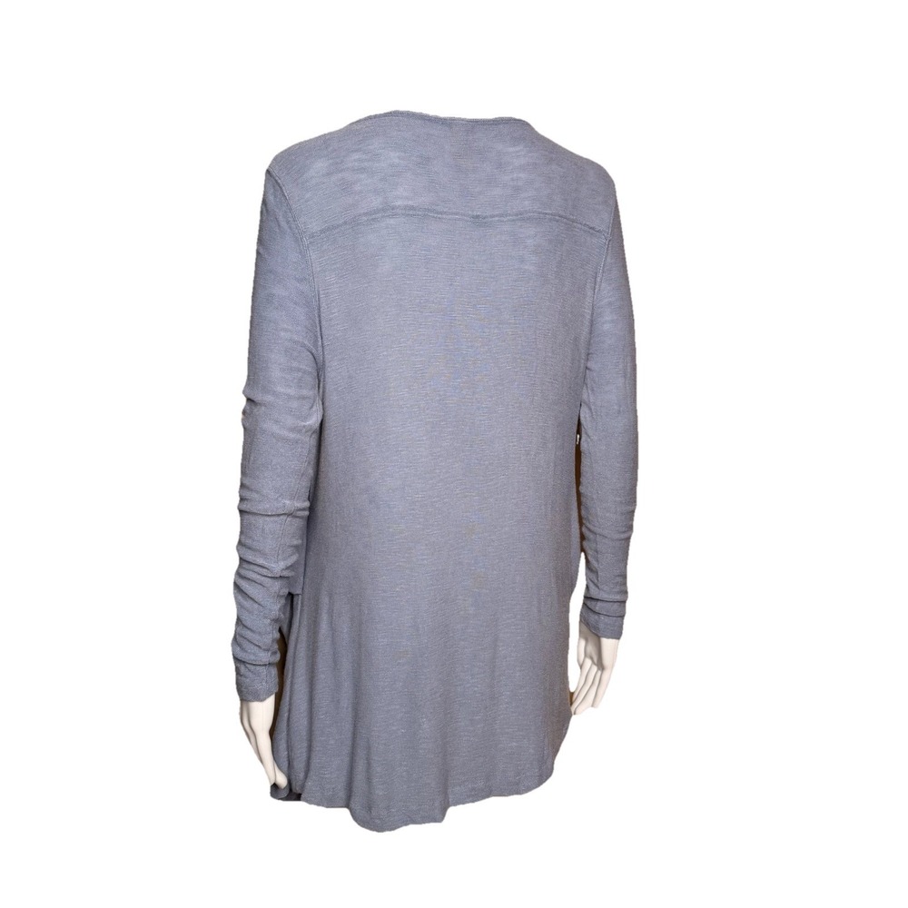 Free People Miss Rose V-Neck Bubble‎ Hemline Blouse Lilac Size X-Small - Picture 5 of 16